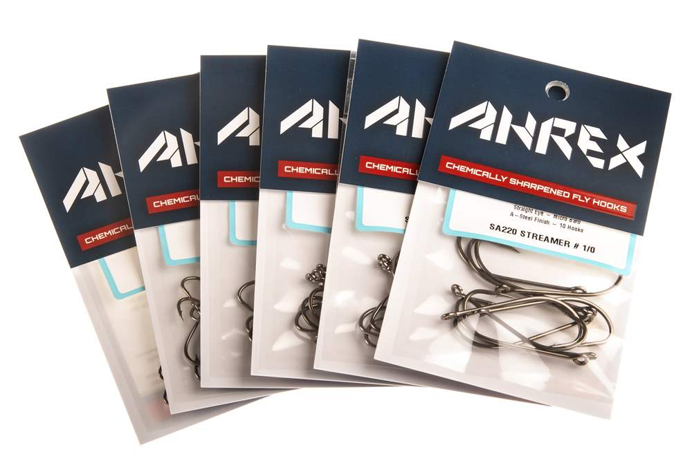 Ahrex Sa220 Sa Streamer #2 Trout Fly Tying Hooks Stainless Steel Straight Eye Streamer Hook